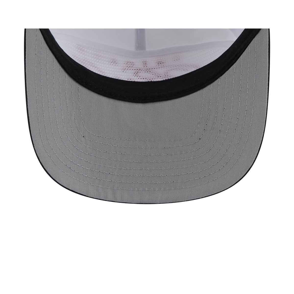 Men's Chicago Bulls New Era White/Black 2025 NBA Draft On-Stage Nylon 19TWENTY Adjustable Hat