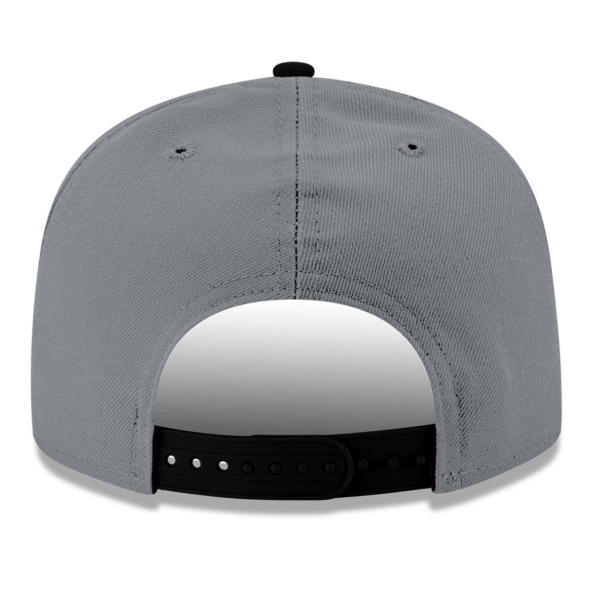 Men's Golden State Warriors New Era Gray/Black Logo 2-Tone 9FIFTY Snapback Hat