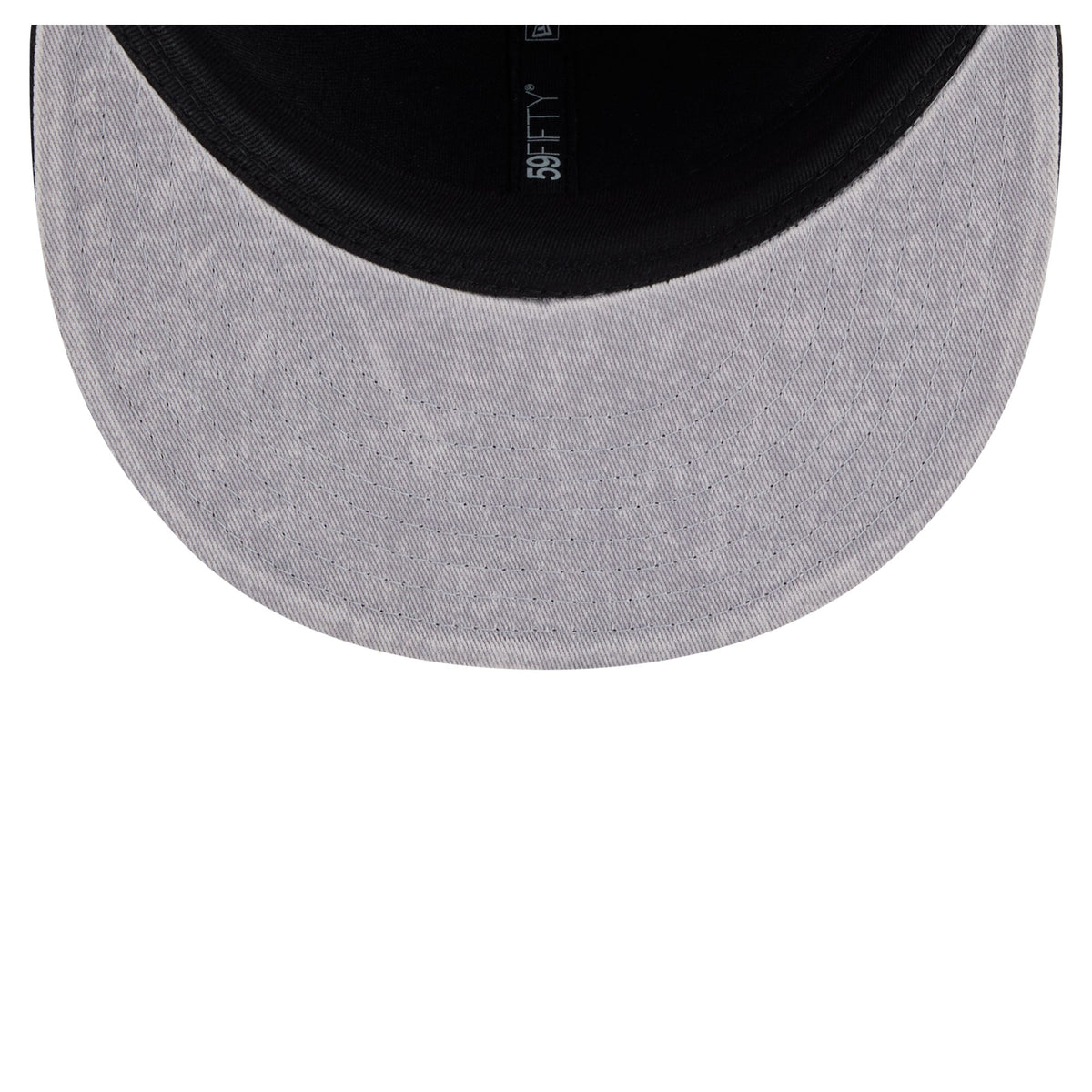 Men's New York Knicks New Era Gray/Black Washed 59FIFTY Fitted Hat