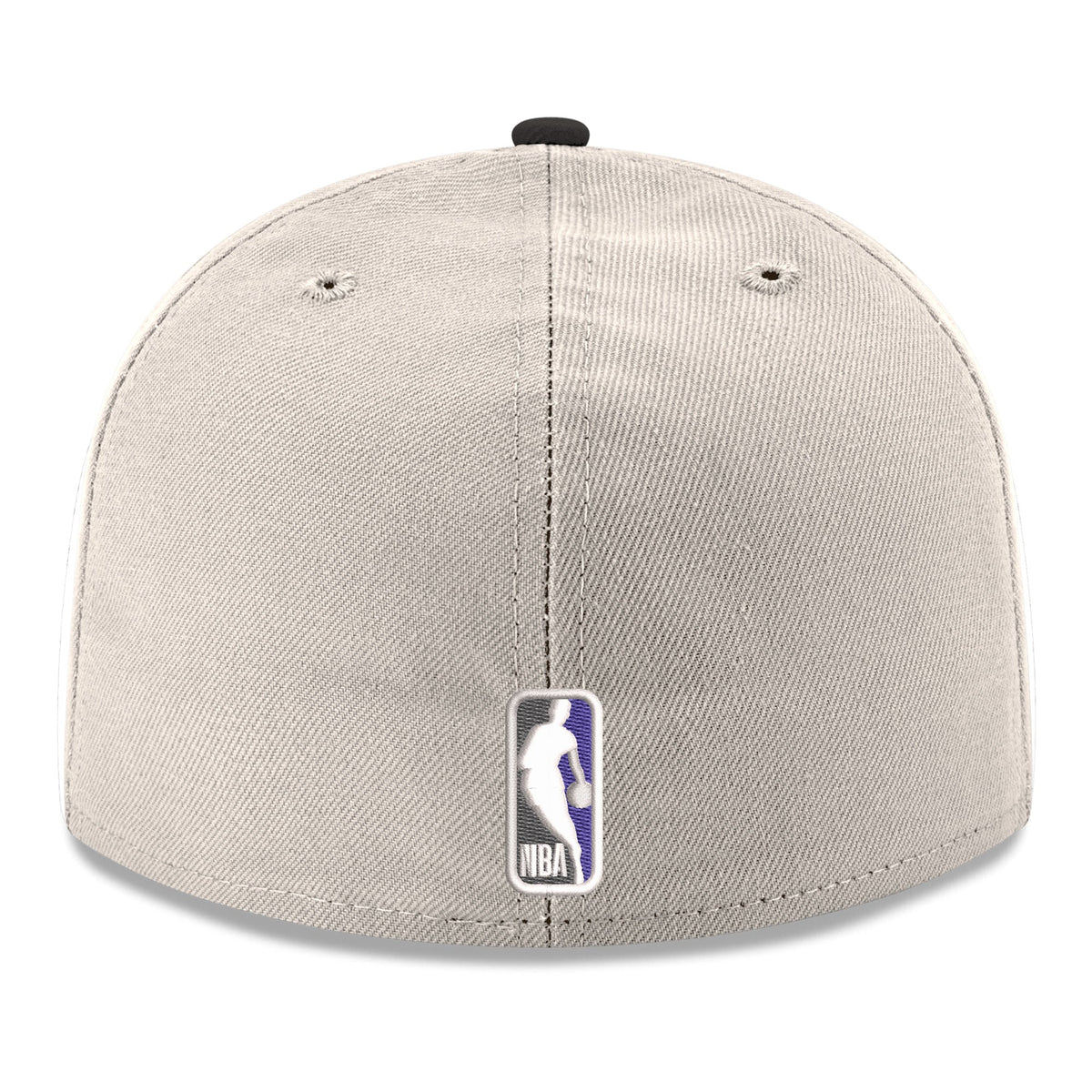Men's Sacramento Kings New Era White/Black Chrome 59FIFTY Fitted Hat
