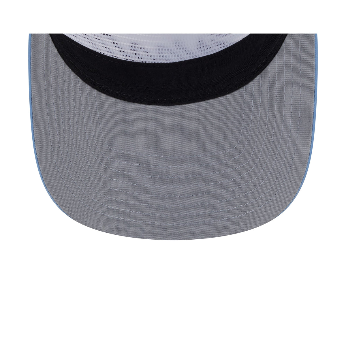 Men's Memphis Grizzlies New Era White/Light Blue 2025 NBA Draft On-Stage Nylon 19TWENTY Adjustable Hat