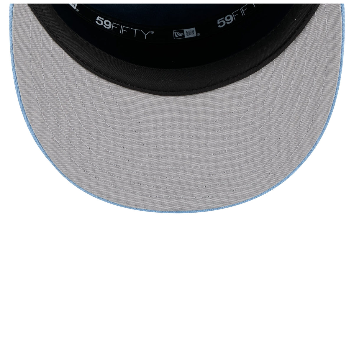 Men's Memphis Grizzlies New Era White/Light Blue 2025 NBA Tip Off Split Panel 59FIFTY Fitted Hat