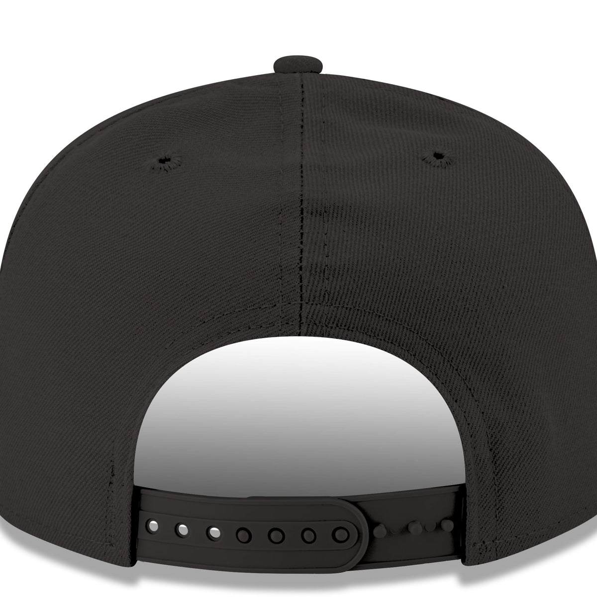 Men's Miami Heat New Era Black Team 9FIFTY Snapback Hat