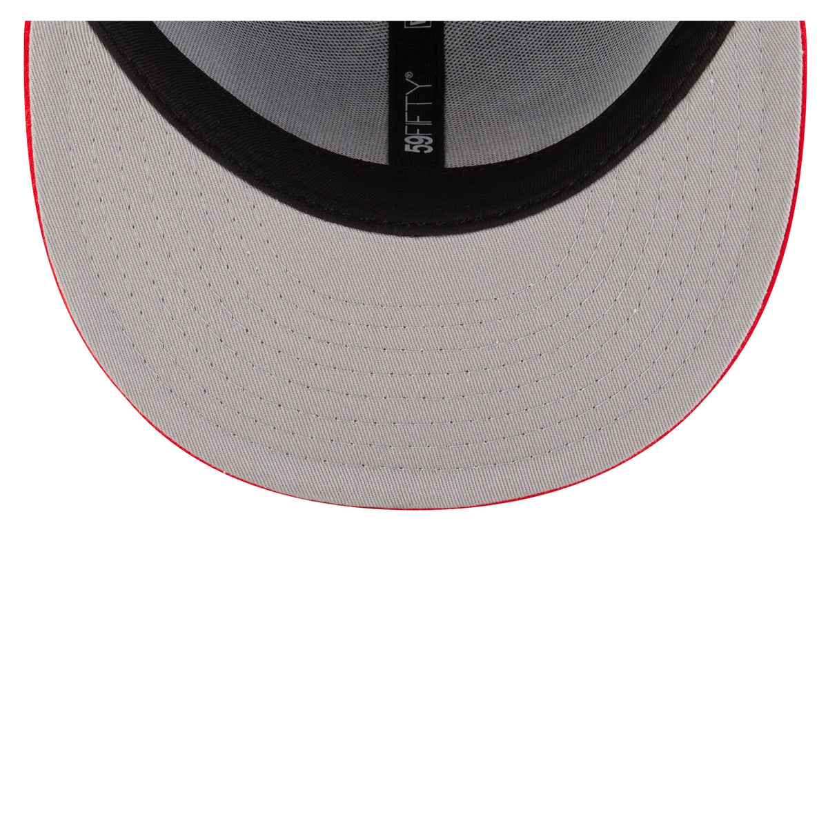 Men's Detroit Pistons New Era Blue Two-Tone 59FIFTY Fitted Hat