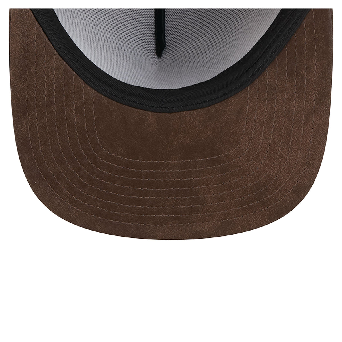 Men's Philadelphia 76ers New Era Brown Plaid 9FIFTY A-Frame Adjustable Hat