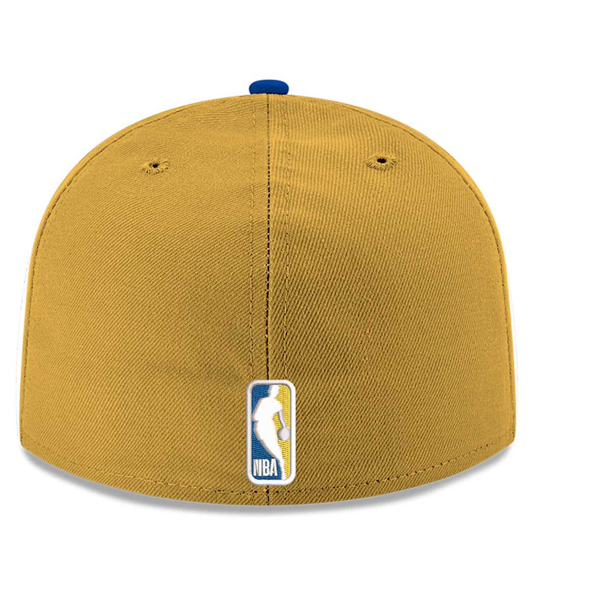 Men's Golden State Warriors New Era Gold Two-Tone 59FIFTY Fitted Hat