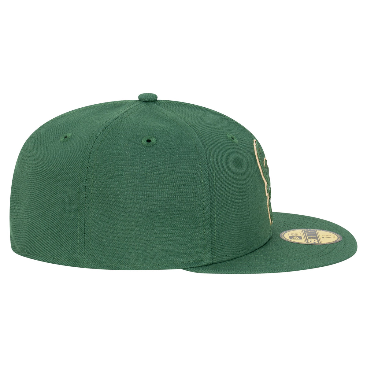 Men's Milwaukee Bucks New Era Hunter Green Team 59FIFTY Fitted Hat