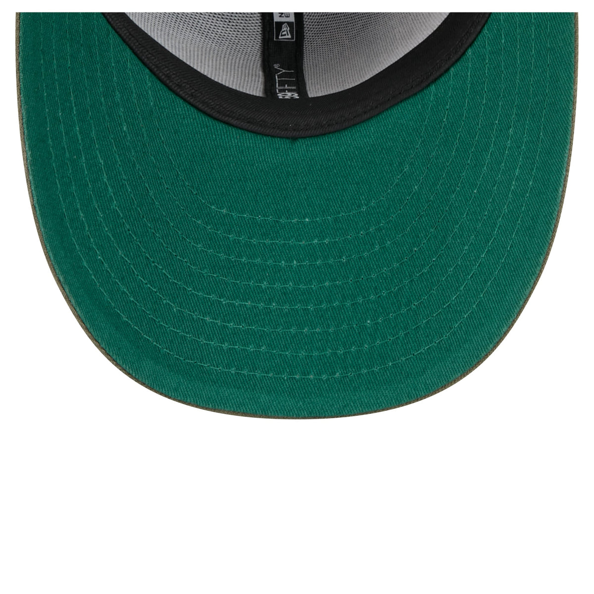 Men's Boston Celtics New Era Olive Tonal Florals 59FIFTY Fitted Hat