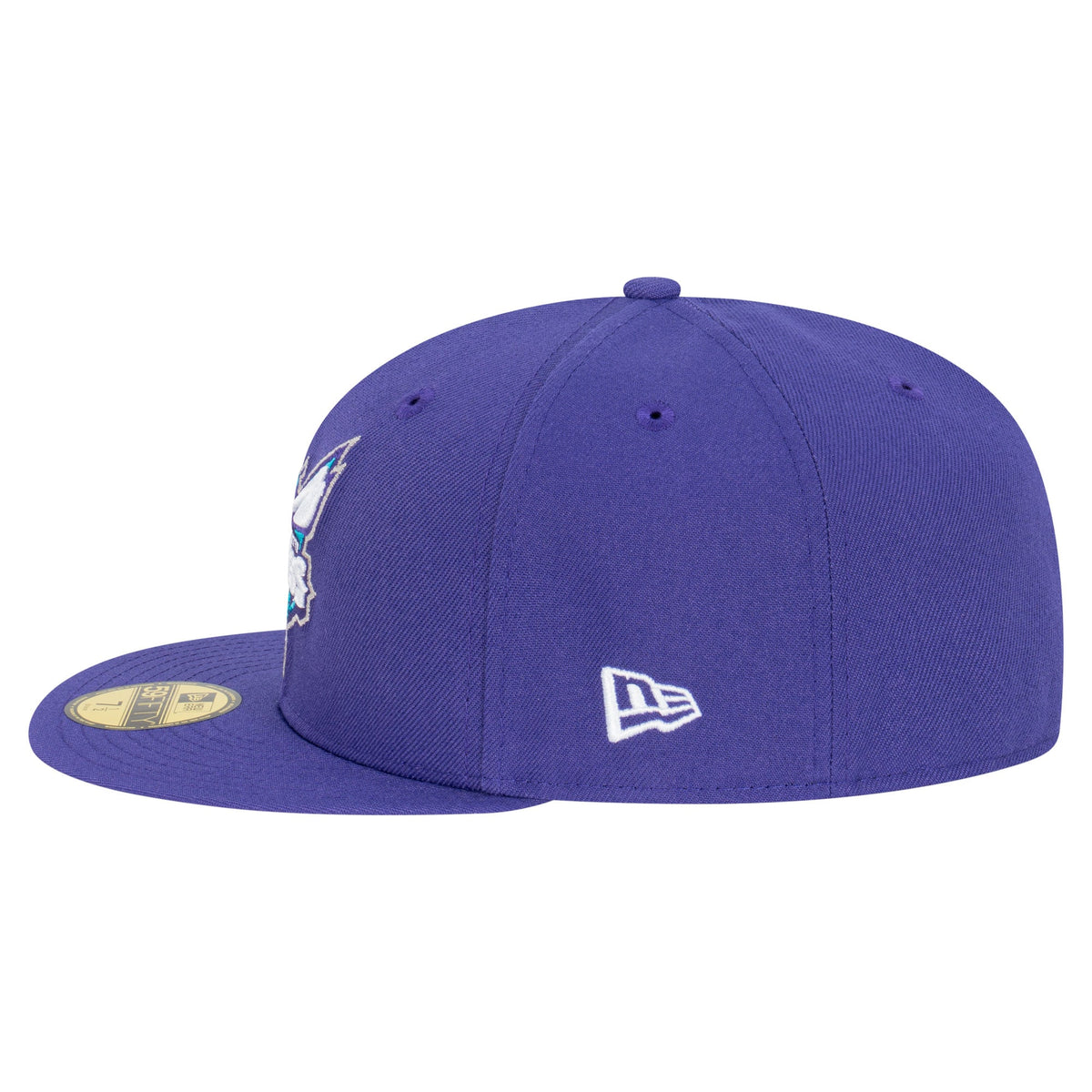 Men's Charlotte Hornets New Era Purple Team 59FIFTY Fitted Hat