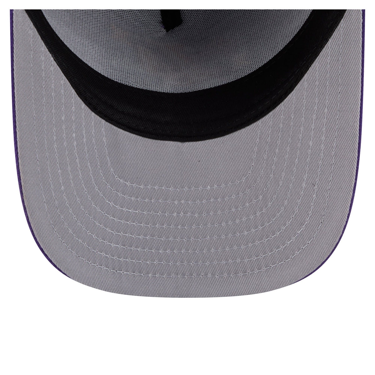 Men's Los Angeles Lakers New Era Purple Injection Cartoon Logo A-Frame 9FIFTY Adjustable Hat