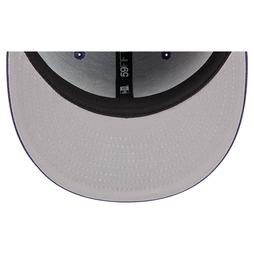 Men's Phoenix Suns New Era Purple Tri-Hit 59Fifty Fitted Hat