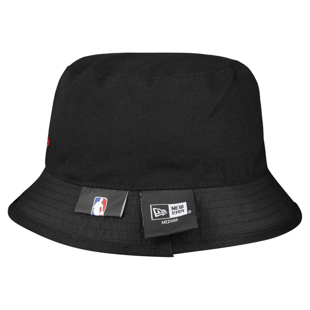 Men's Chicago Bulls New Era White Team Cheer Reversible Bucket Hat