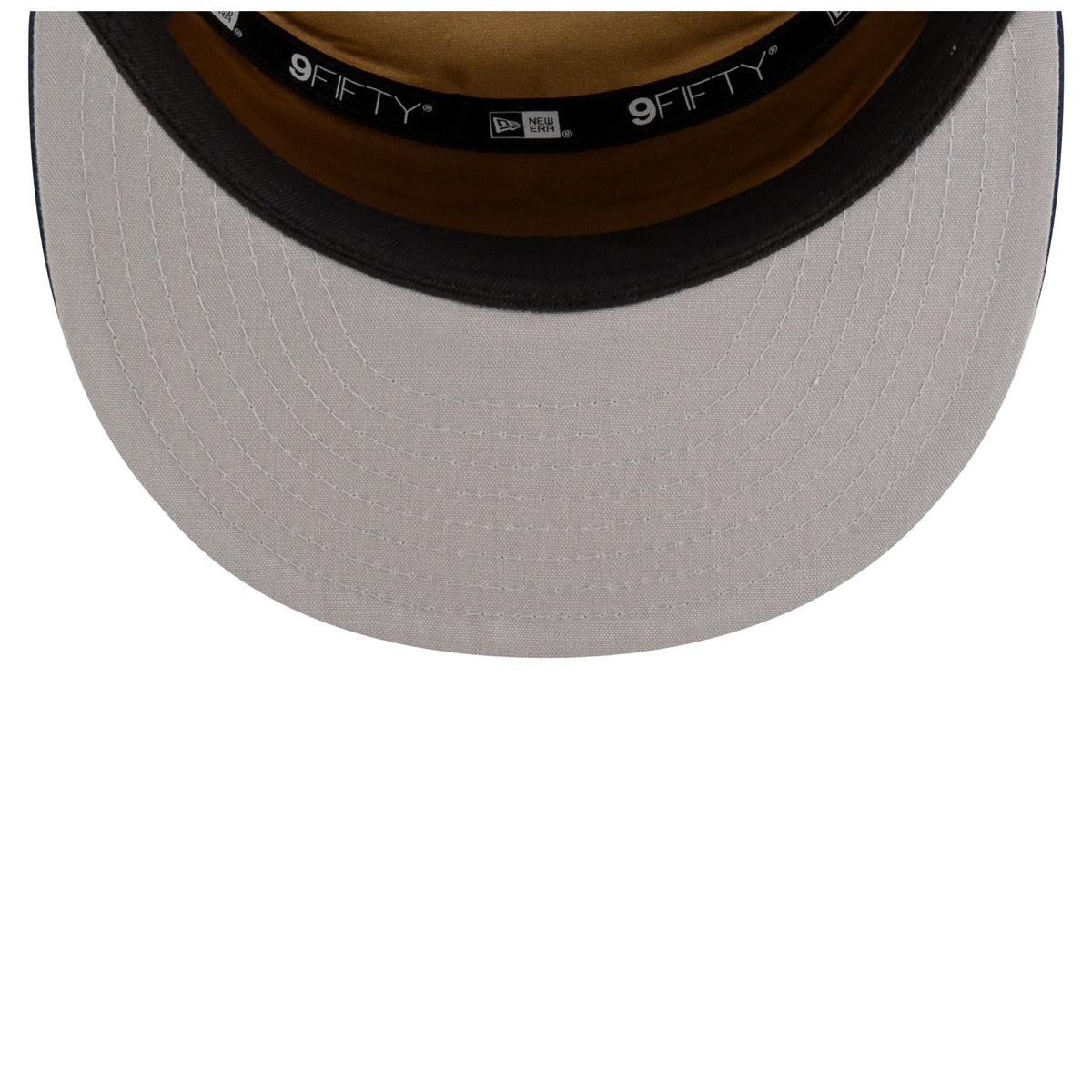 Men's New Orleans Pelicans New Era White/Navy 2025 NBA Tip Off Split Panel 9FIFTY Snapback Hat