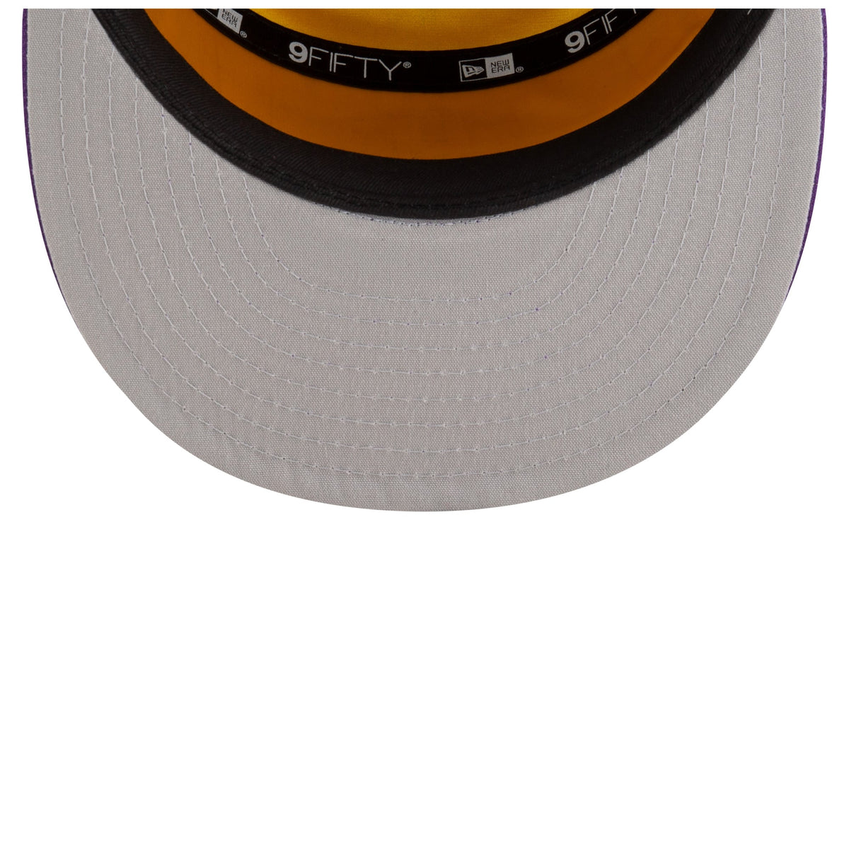 Men's Los Angeles Lakers New Era White/Purple 2025 NBA Tip Off Split Panel 9FIFTY Snapback Hat