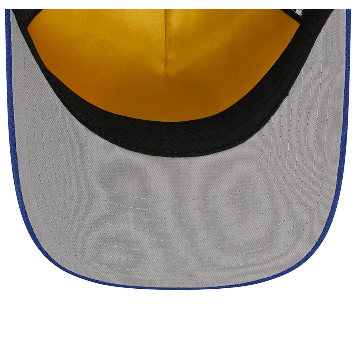 Men's Golden State Warriors New Era White/Royal 2025 NBA Tip Off M-Crown A-Frame 9FORTY Adjustable Hat
