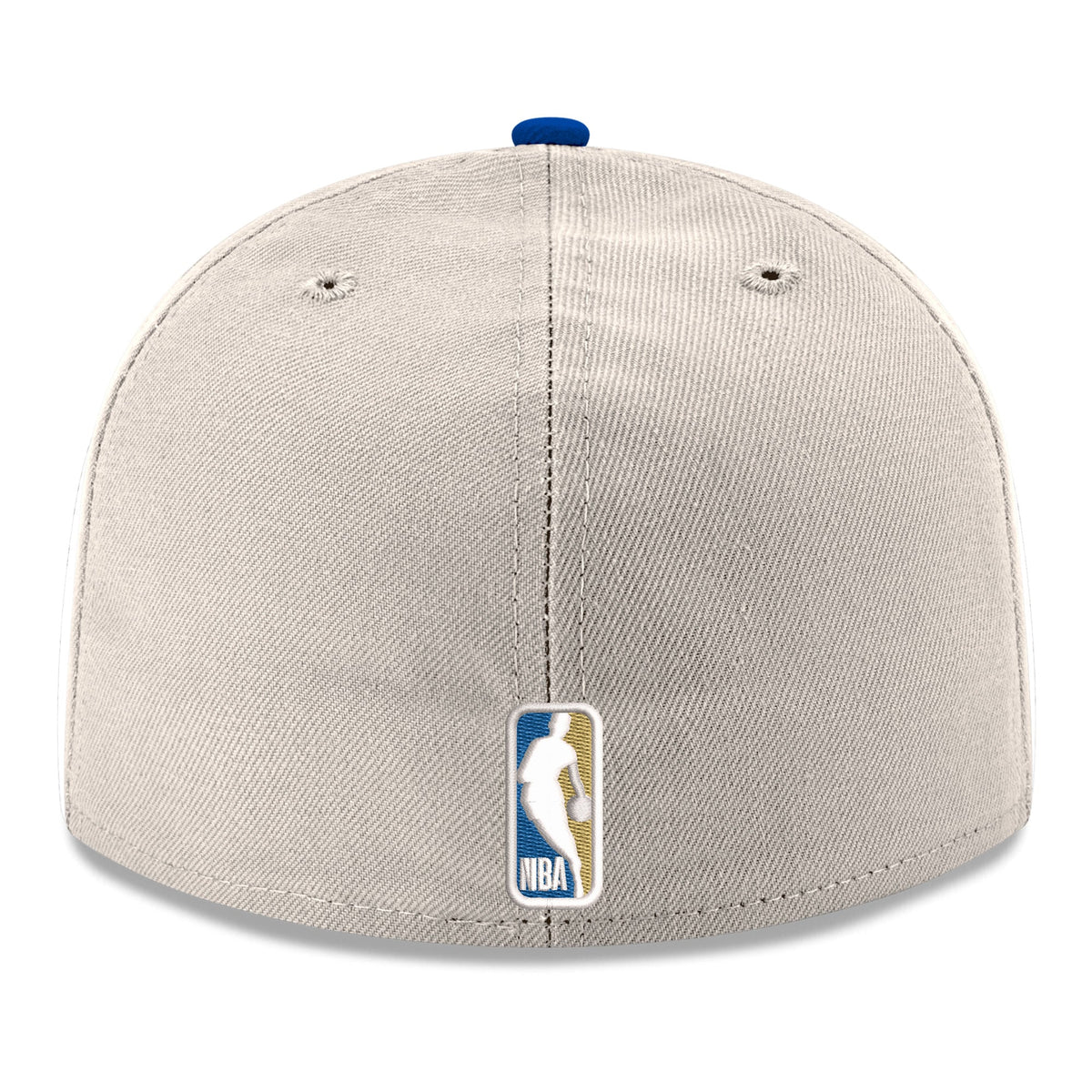 Men's Golden State Warriors New Era Gray/Royal Chrome 59FIFTY Fitted Hat