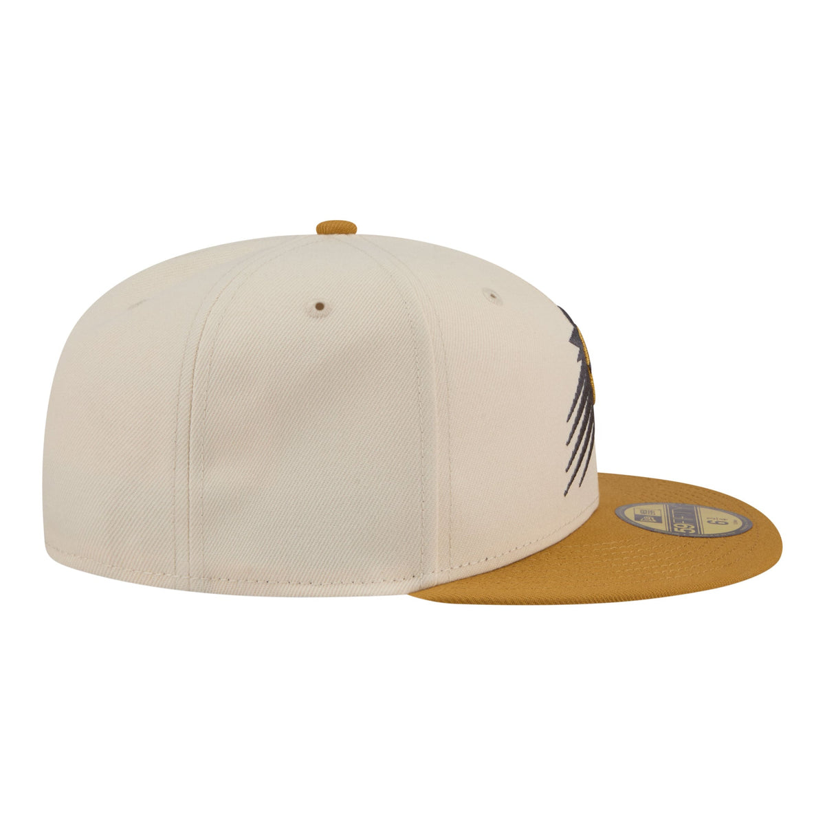 Men's Phoenix Suns New Era Cream/Tan Two-Tone Color Pack 59FIFTY Fitted Hat