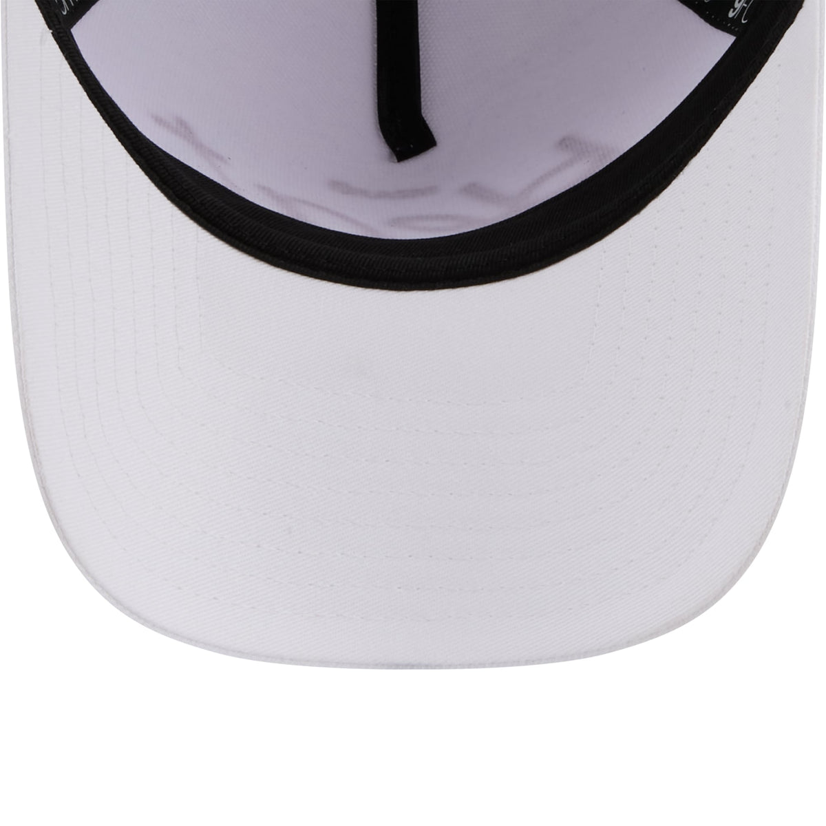 Unisex Miami Heat New Era x Malbon Golf White 9FORTY A-Frame Adjustable Hat