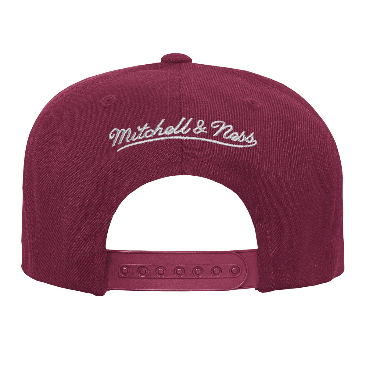 Youth Cleveland Cavaliers Mitchell & Ness Wine Head Coach Flat Brim Snapback Hat