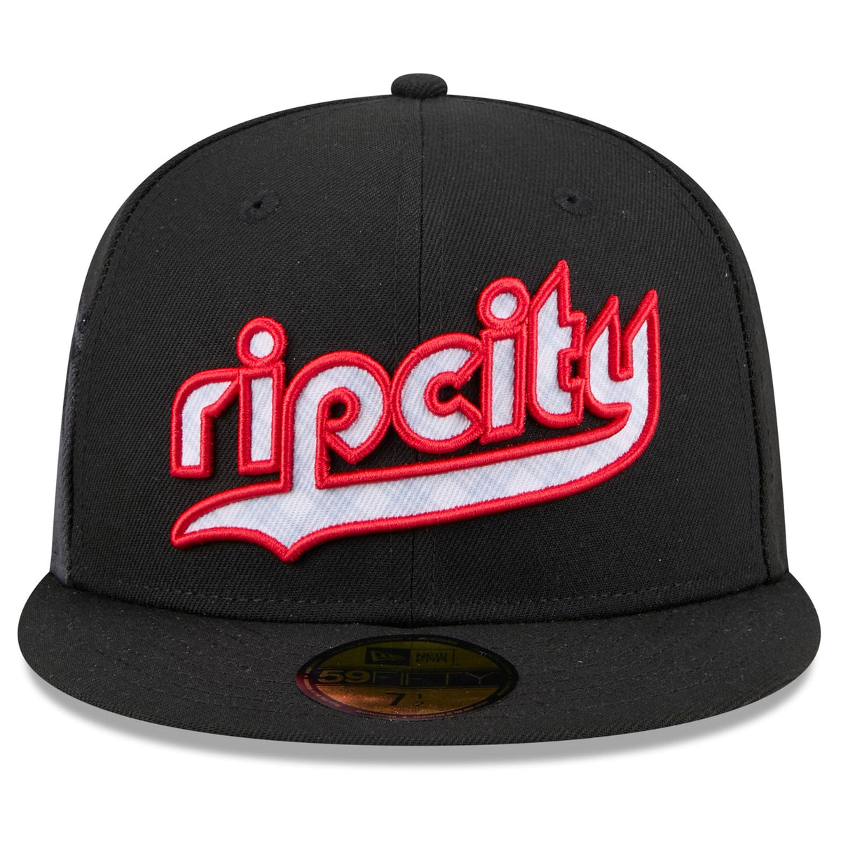 Men's Portland Trail Blazers  New Era Black 2024/25 City Edition 59FIFTY Fitted Hat