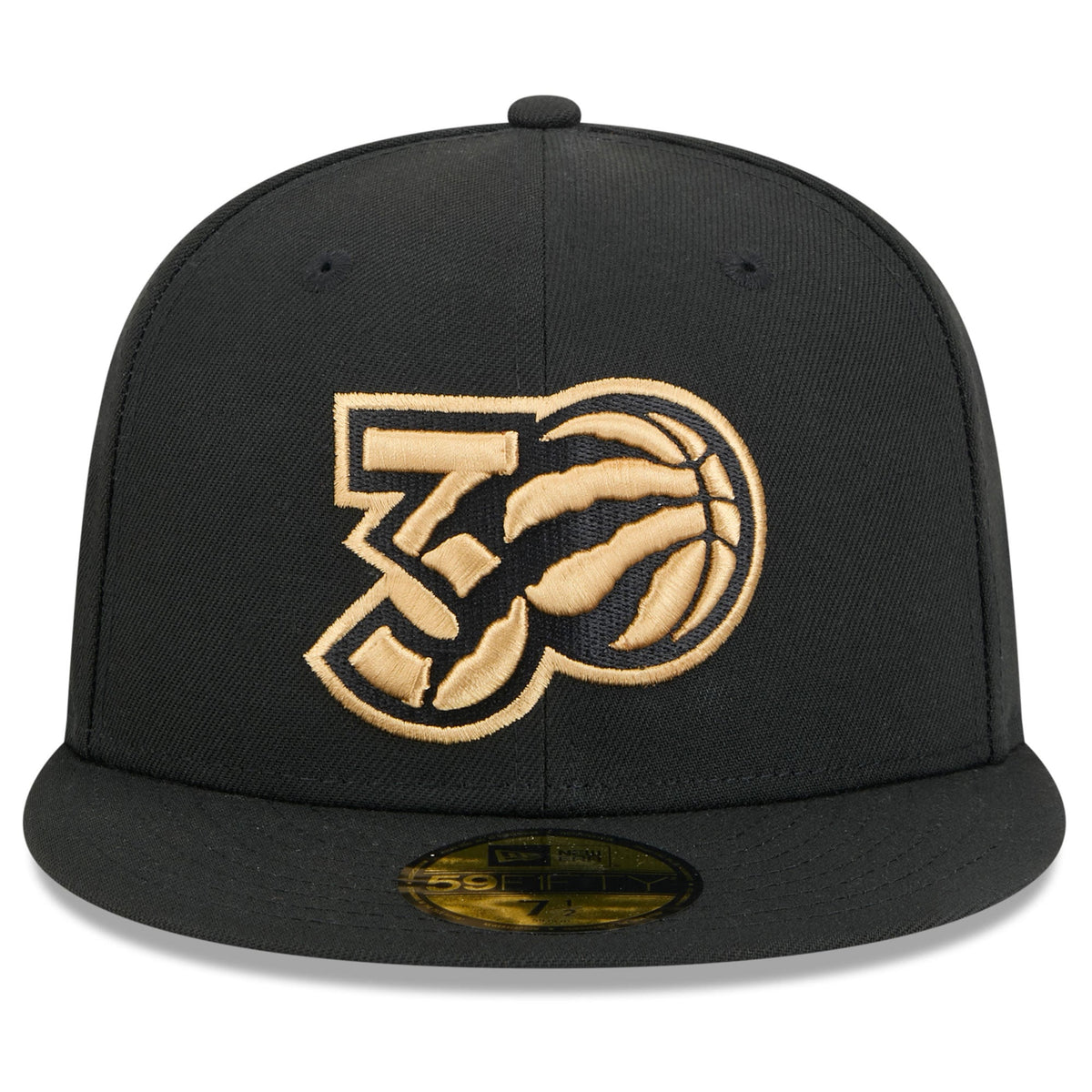 Men's Toronto Raptors  New Era Black 2024/25 City Edition Alternate 59FIFTY Fitted Hat