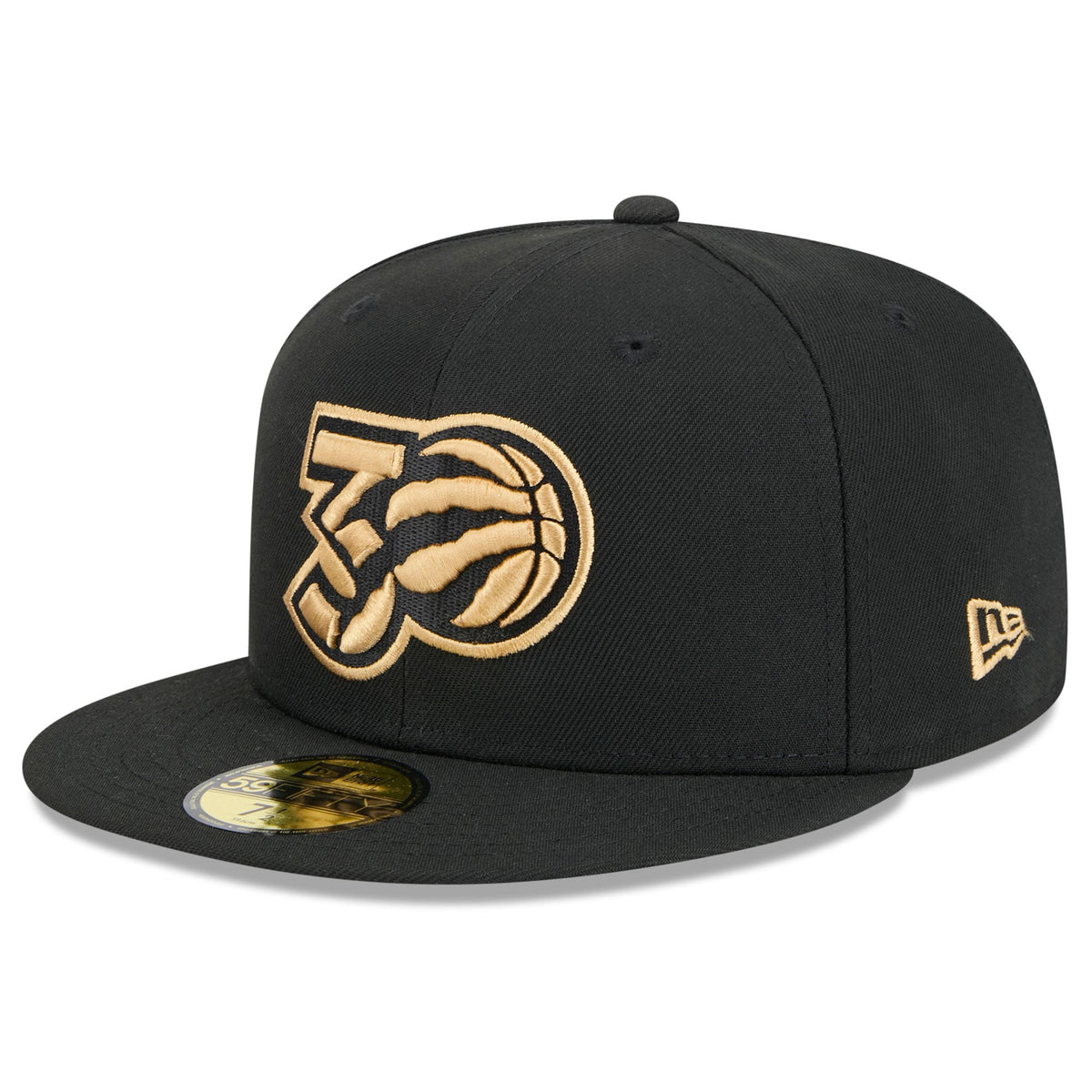 Men's Toronto Raptors  New Era Black 2024/25 City Edition Alternate 59FIFTY Fitted Hat