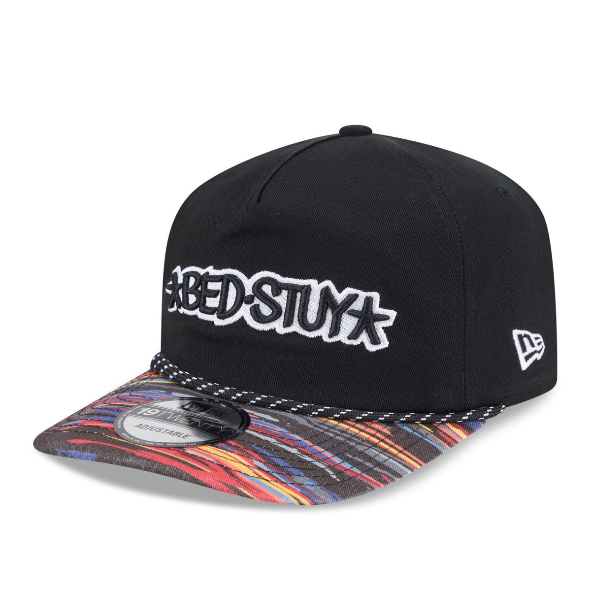 Men's Brooklyn Nets New Era Black 2025/26 City Edition 19TWENTY Adjustable Hat