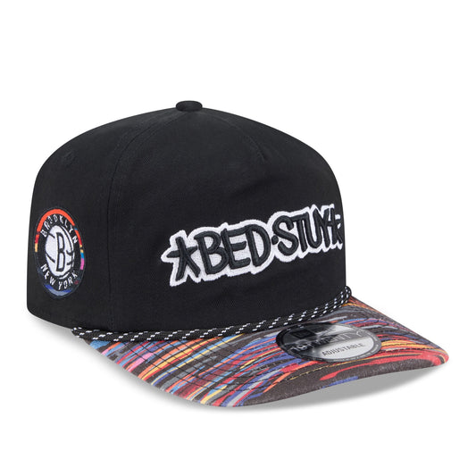 Men's Brooklyn Nets New Era Black 2025/26 City Edition 19TWENTY Adjustable Hat