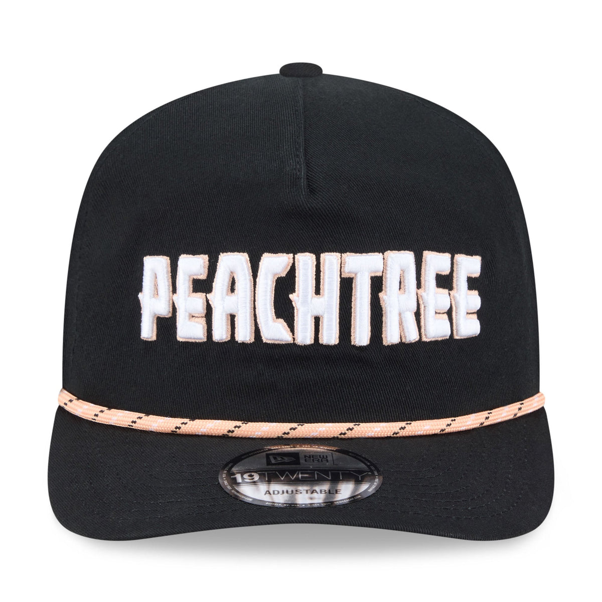 Men's Atlanta Hawks New Era Black 2025/26 City Edition 19TWENTY Adjustable Hat