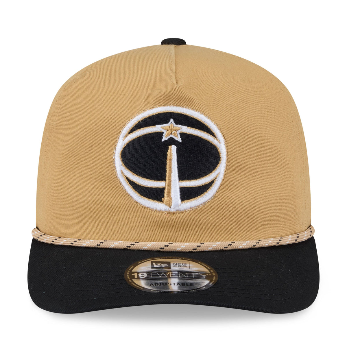 Men's Washington Wizards New Era Gold/Black 2025/26 City Edition 19TWENTY Adjustable Hat