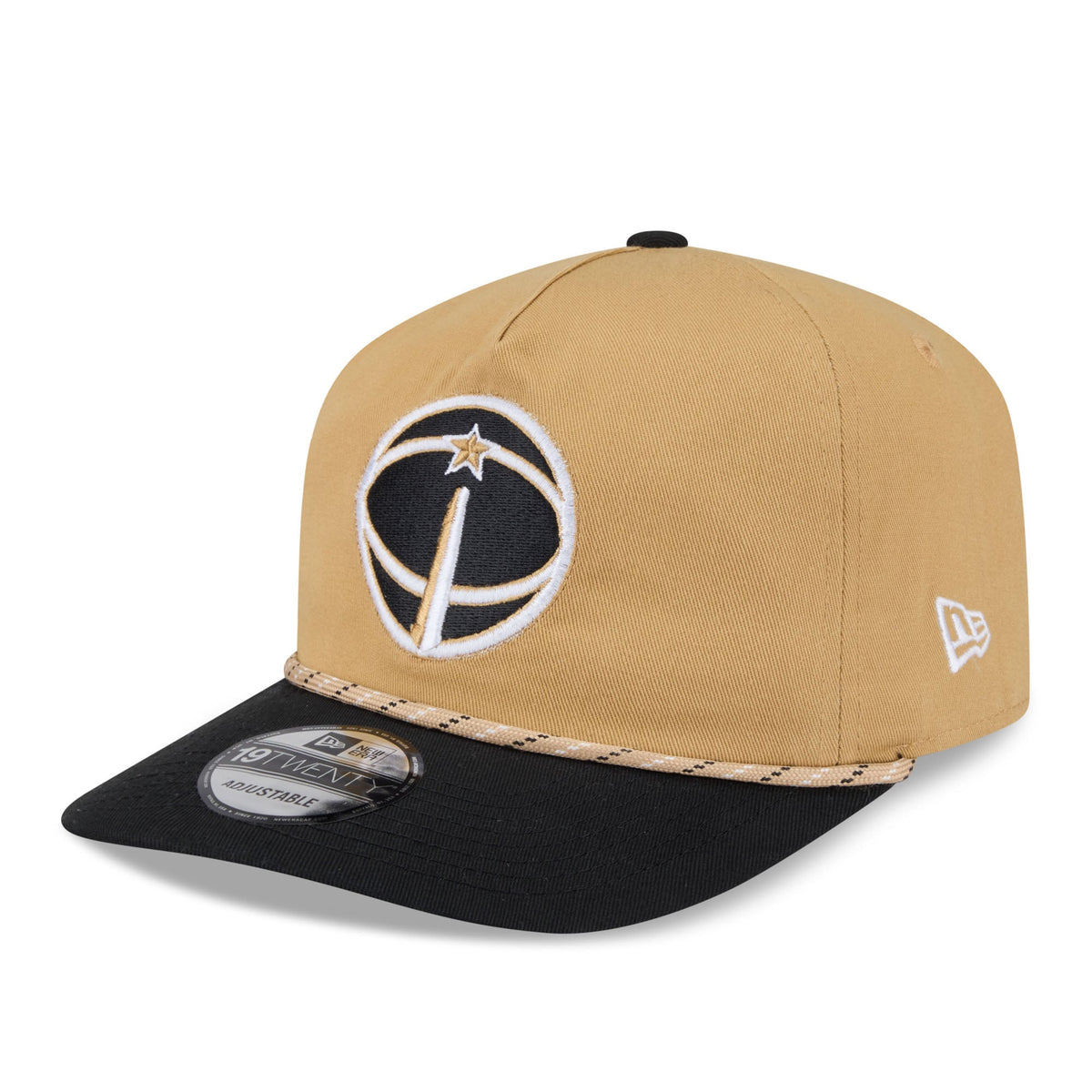 Men's Washington Wizards New Era Gold/Black 2025/26 City Edition 19TWENTY Adjustable Hat