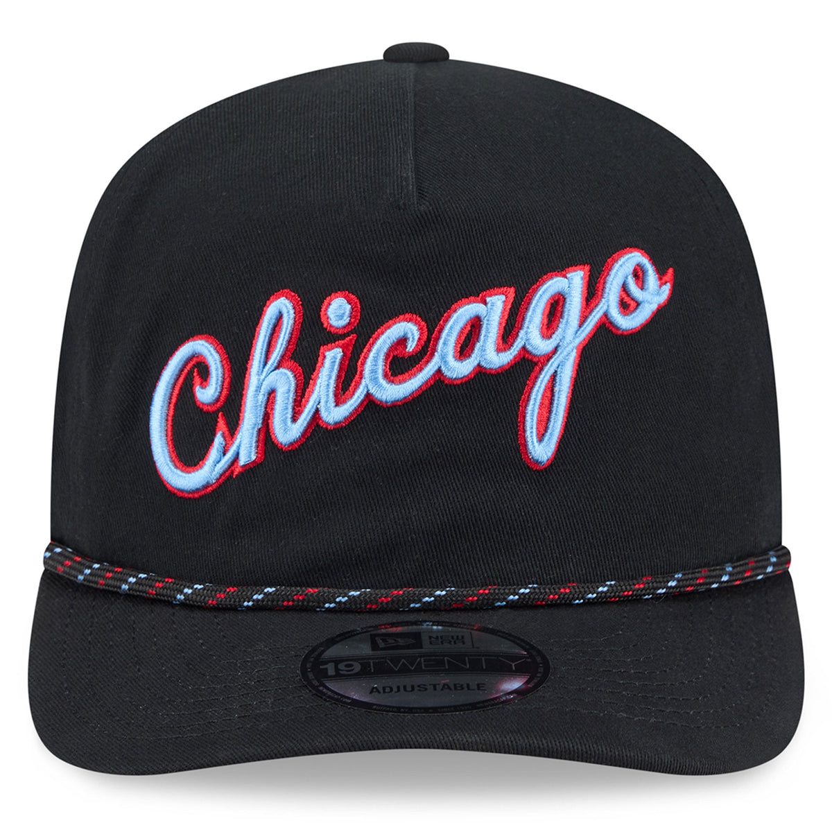 Men's Chicago Bulls New Era Black 2025/26 City Edition 19TWENTY Adjustable Hat