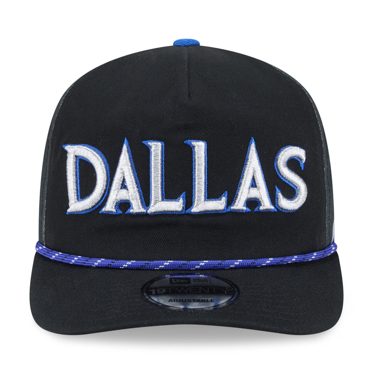 Men's Dallas Mavericks New Era Black 2025/26 City Edition 19TWENTY Adjustable Hat