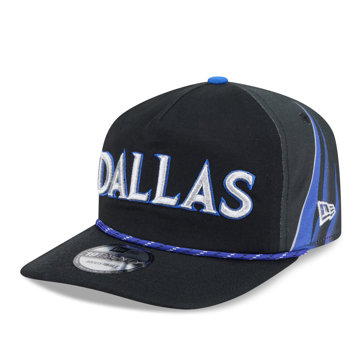 Men's Dallas Mavericks New Era Black 2025/26 City Edition 19TWENTY Adjustable Hat