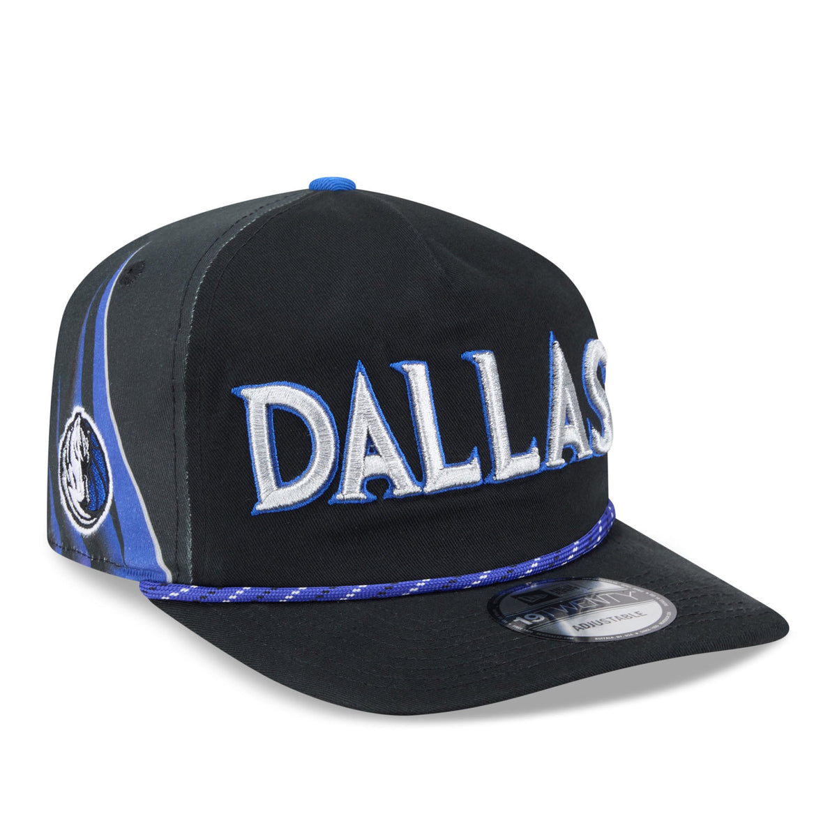 Men's Dallas Mavericks New Era Black 2025/26 City Edition 19TWENTY Adjustable Hat
