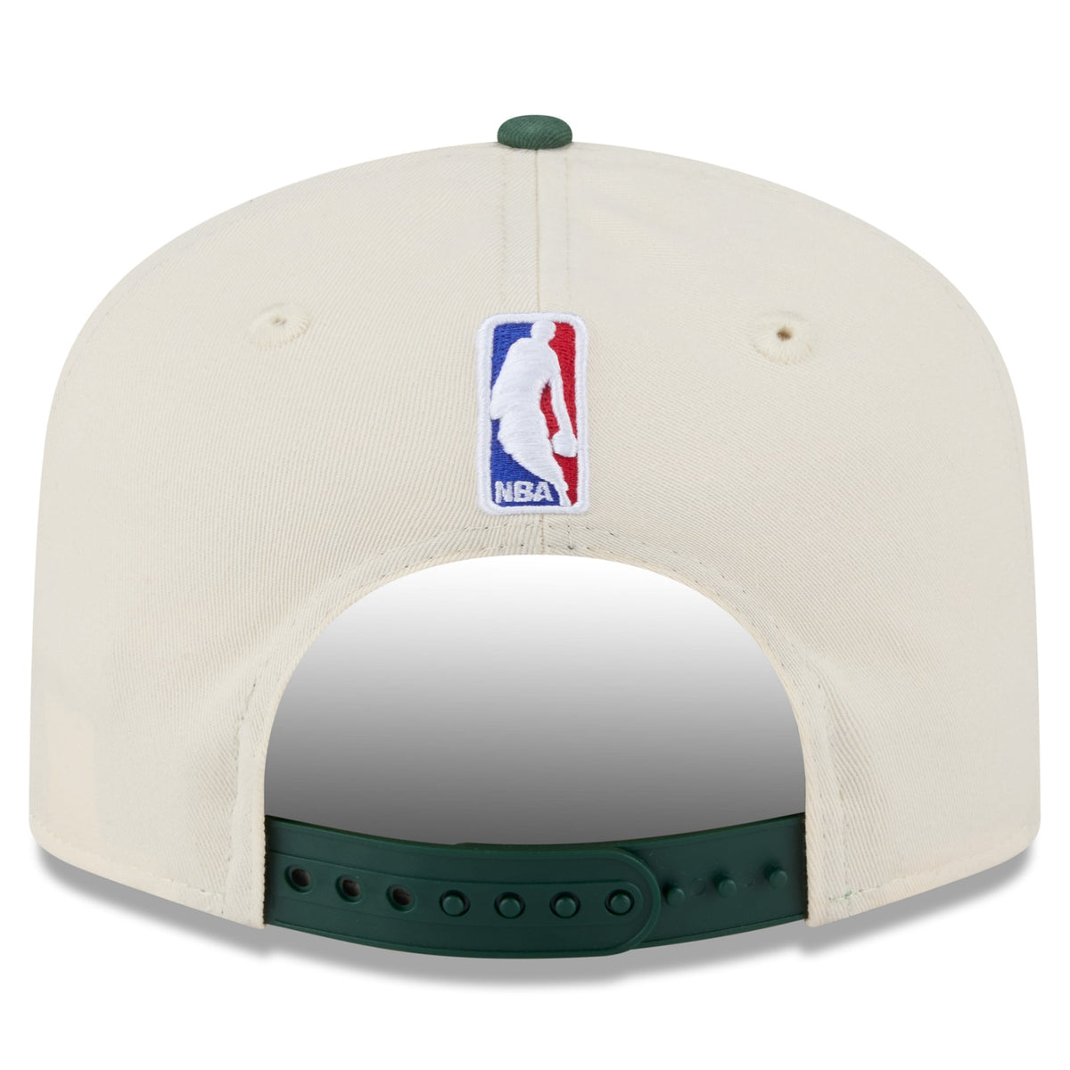 Men's Milwaukee Bucks New Era Cream/Hunter Green 2025/26 City Edition 19TWENTY Adjustable Hat