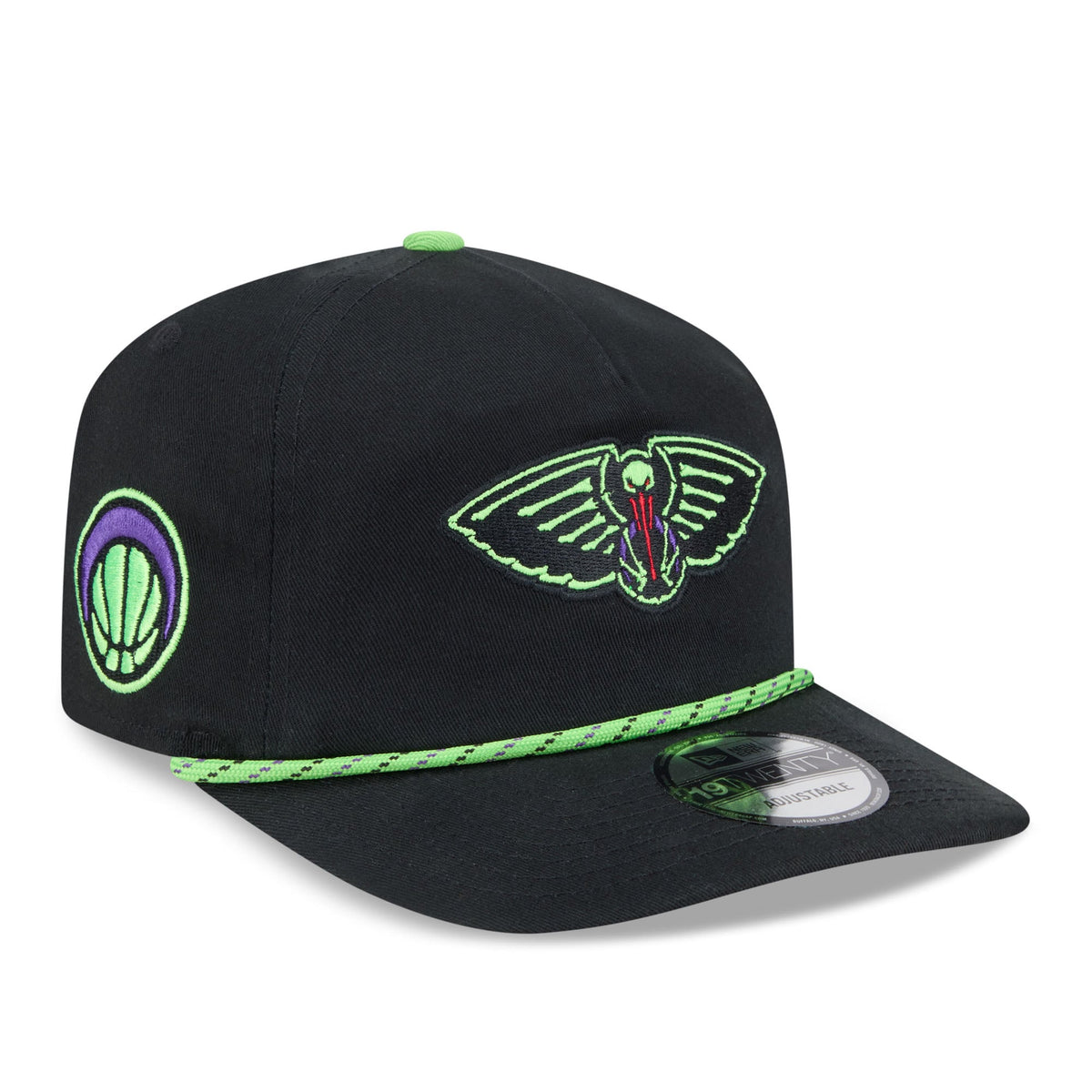 Men's New Orleans Pelicans New Era Black 2025/26 City Edition 19TWENTY Adjustable Hat