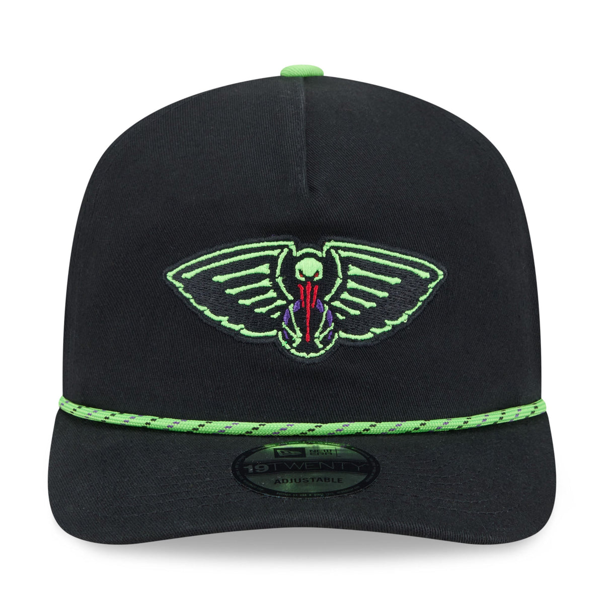 Men's New Orleans Pelicans New Era Black 2025/26 City Edition 19TWENTY Adjustable Hat