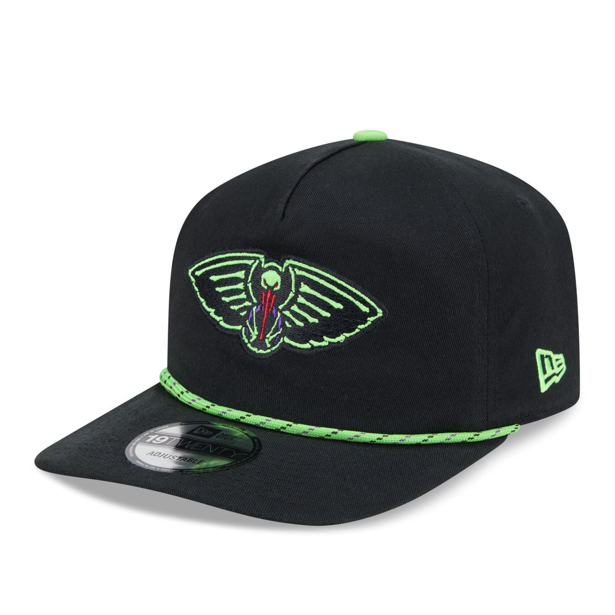 Men's New Orleans Pelicans New Era Black 2025/26 City Edition 19TWENTY Adjustable Hat