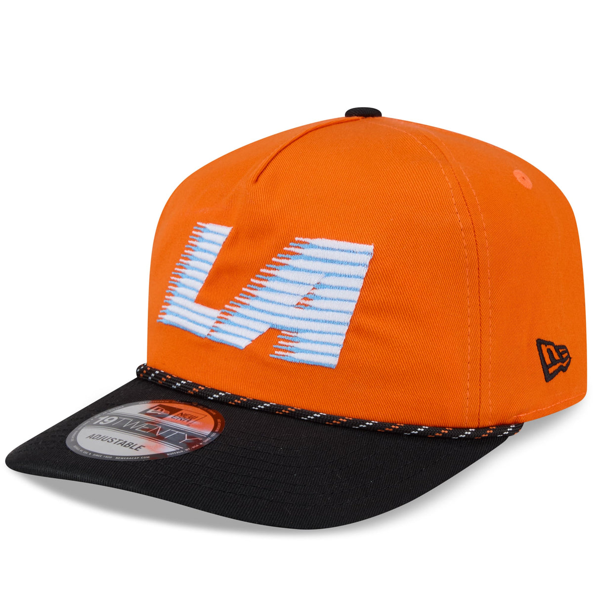 Men's LA Clippers New Era Orange/Black 2025/26 City Edition 19TWENTY Adjustable Hat