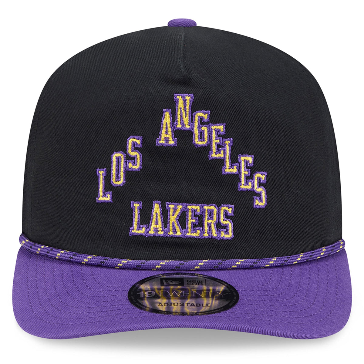 Men's Los Angeles Lakers New Era Black/Purple 2025/26 City Edition 19TWENTY Adjustable Hat