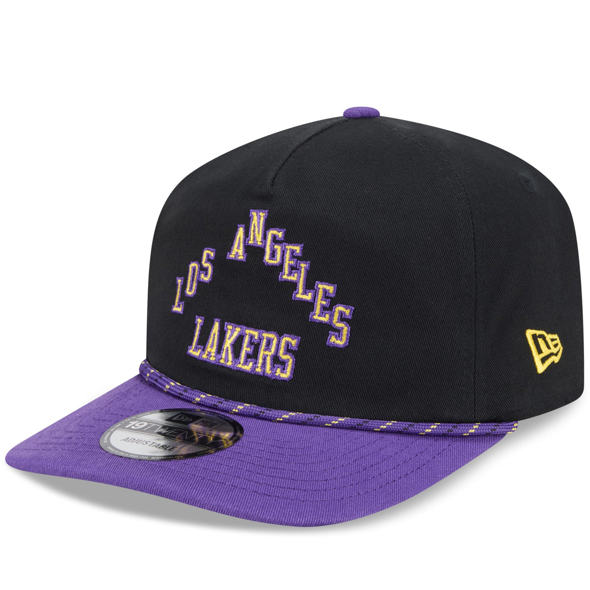 Men's Los Angeles Lakers New Era Black/Purple 2025/26 City Edition 19TWENTY Adjustable Hat
