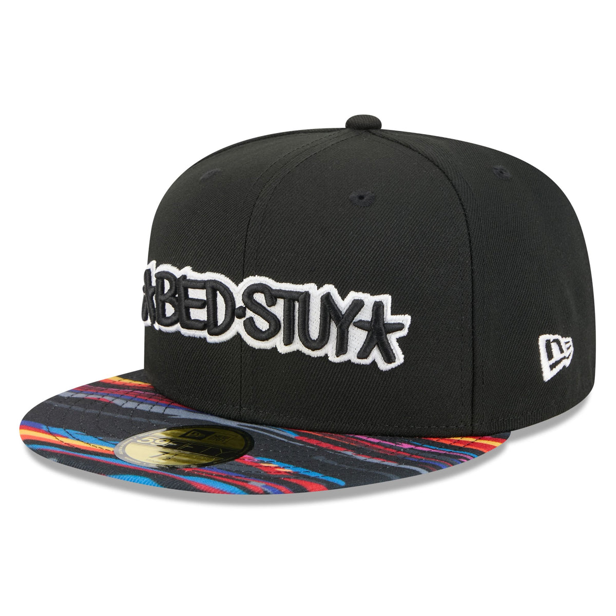 Men's Brooklyn Nets New Era Black 2025/26 City Edition 59FIFTY Fitted Hat