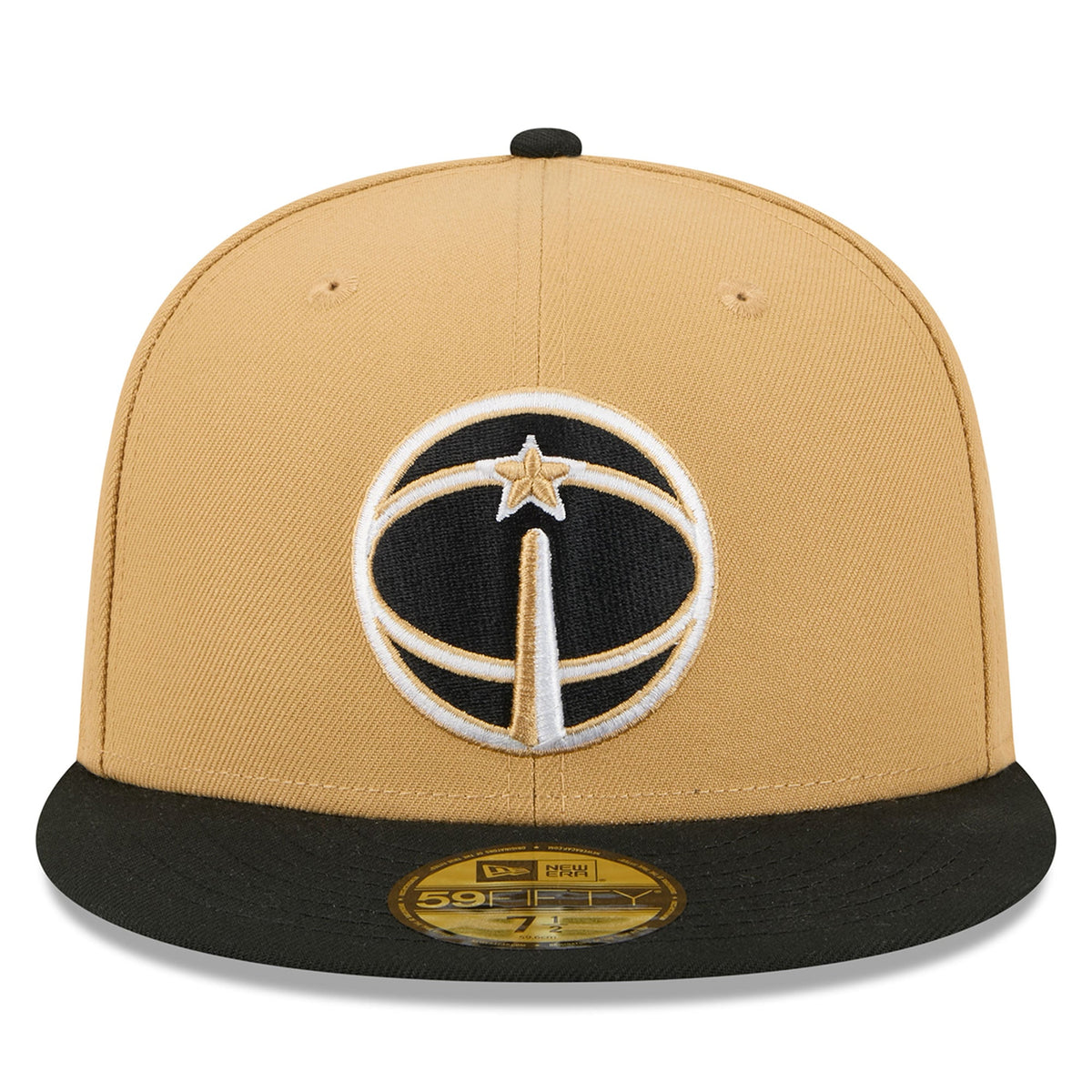 Men's Washington Wizards New Era Gold/Black 2025/26 City Edition 59FIFTY Fitted Hat