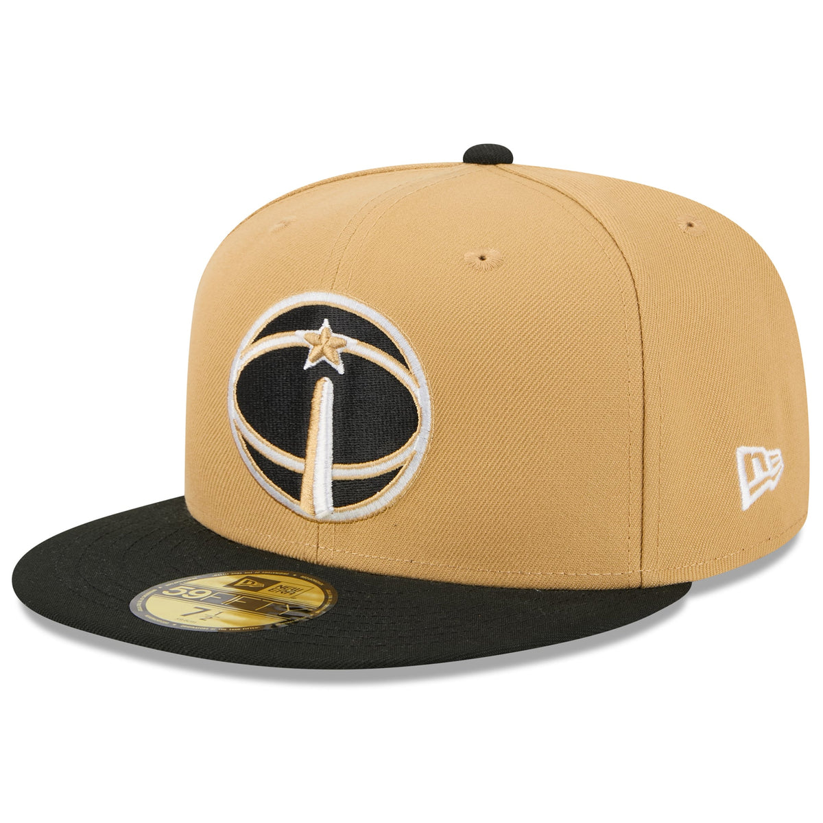 Men's Washington Wizards New Era Gold/Black 2025/26 City Edition 59FIFTY Fitted Hat