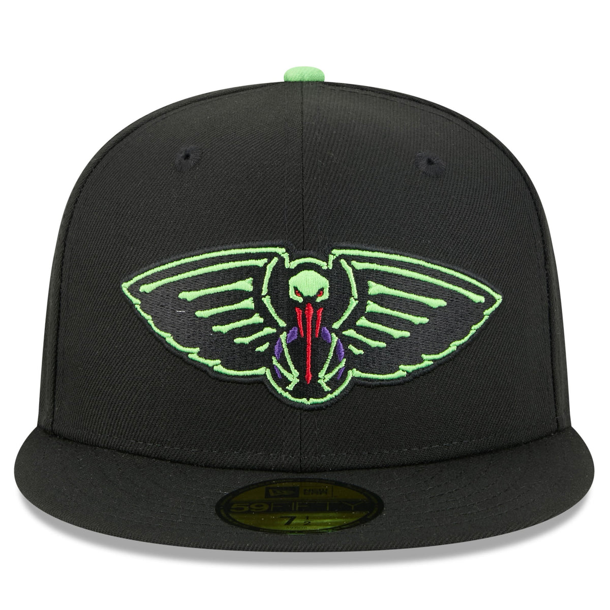 Men's New Orleans Pelicans New Era Black 2025/26 City Edition 59FIFTY Fitted Hat