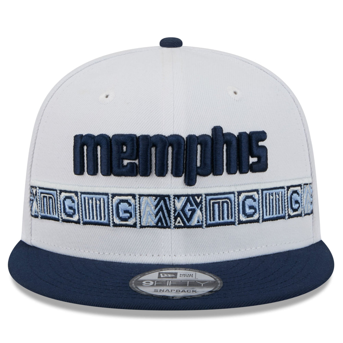 Men's Memphis Grizzlies New Era Light Blue/Navy 2025/26 City Edition 9FIFTY Snapback Hat