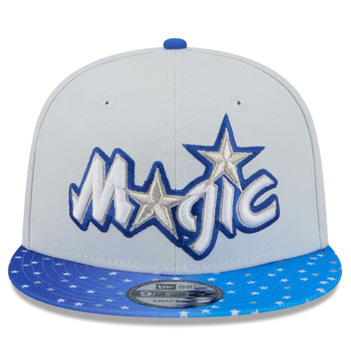 Men's Orlando Magic New Era Gray/Blue 2025/26 City Edition 9FIFTY Snapback Hat