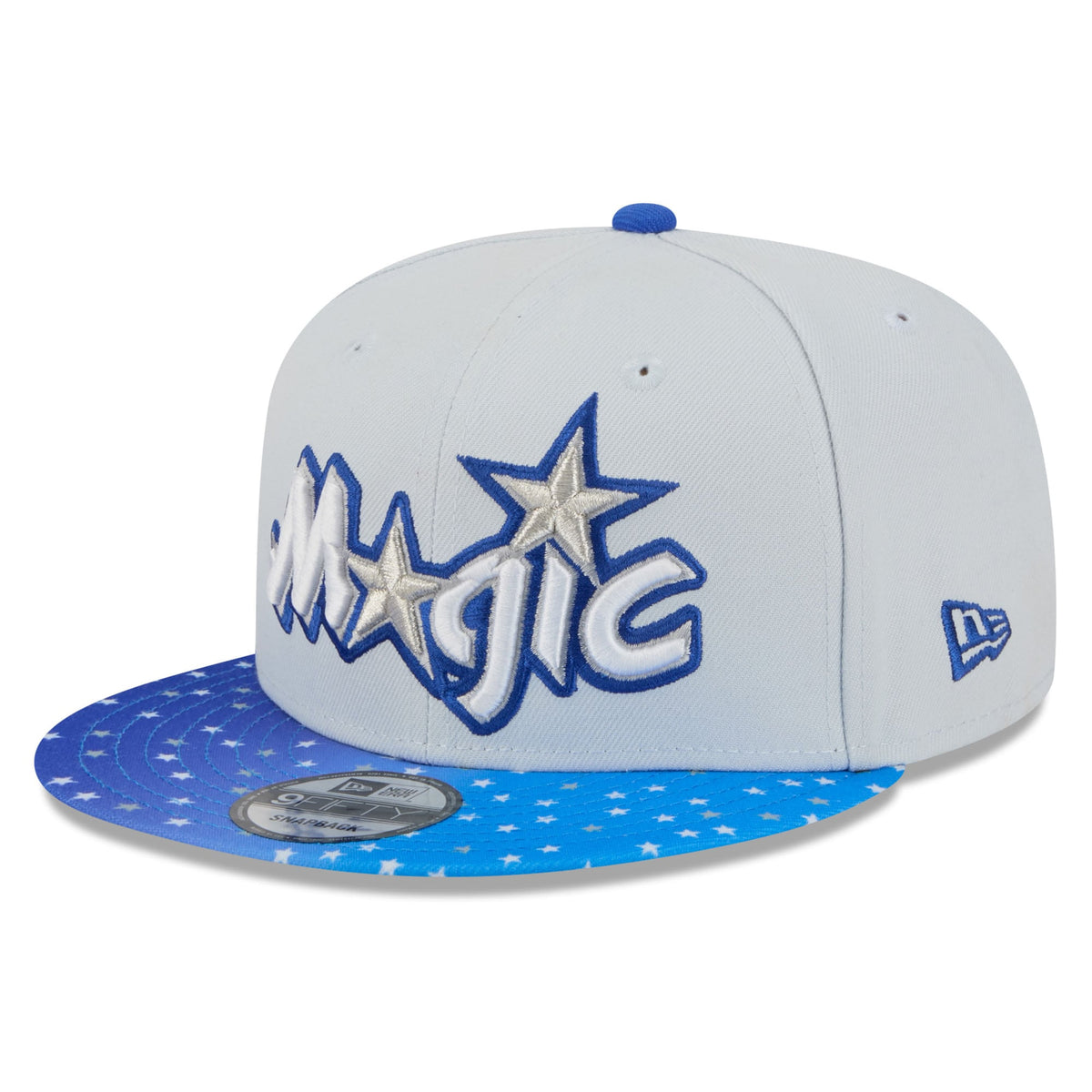 Men's Orlando Magic New Era Gray/Blue 2025/26 City Edition 9FIFTY Snapback Hat