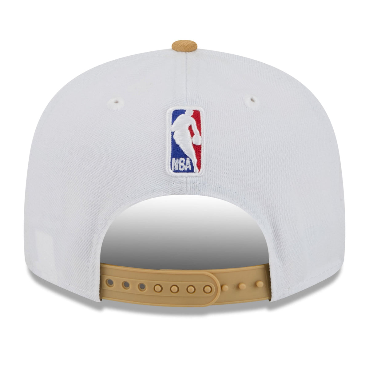 Men's Boston Celtics New Era White/Gold 2025/26 City Edition 9FIFTY Snapback Hat